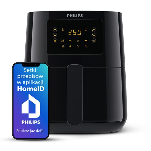 PHILIPS Essential Ovi Mini HD9252/90 Czarny